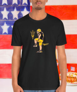 Arizona State Sun Devils Cam Skattebo Superstar Pose Shirt