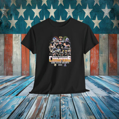 Army Black Knights AAC Football Champions Proud Fan 2024 Shirt