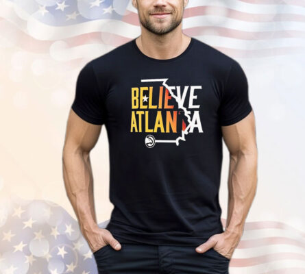 Atlanta Hawks Believe Team Pride T-Shirt