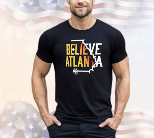 Atlanta Hawks Believe Team Pride T-Shirt