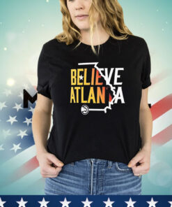 Atlanta Hawks Believe Team Pride T-Shirt