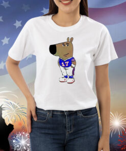 Awesome Chill Guy Dog Buffalo Bills Shirt