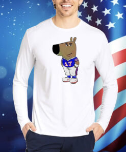 Awesome Chill Guy Dog Buffalo Bills Shirt