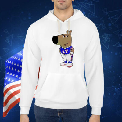 Awesome Chill Guy Dog Buffalo Bills Shirt