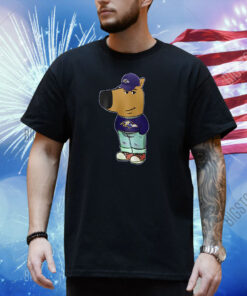 Baltimore Ravens x Chill Guy Limited Edition For Fans Purple Shirt