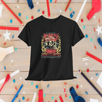 Bleeding Through December 15 2024 San Diego CA The Observatory Shirt