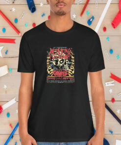 Bleeding Through December 15 2024 San Diego CA The Observatory Shirt