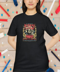 Bleeding Through December 15 2024 San Diego CA The Observatory Shirt