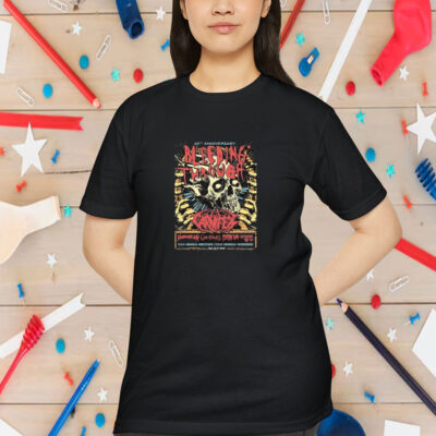 Bleeding Through December 15 2024 San Diego CA The Observatory Shirt