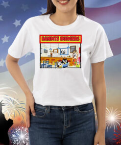 Bluey bandits burgers Shirt