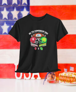 Big Ten Football Championship Game Lucas Oil Stadium Indiana Hoosiers Vs Oregon Ducks Dec 7th 2024 Shirt