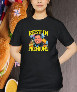 Brian Thompson Rest In Premiums Monopoly Shirt