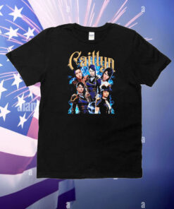 Caitlyn Arcane League Of Legends vintage T-Shirt