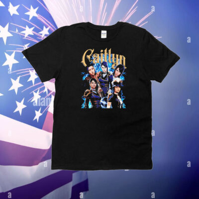 Caitlyn Arcane League Of Legends vintage T-Shirt