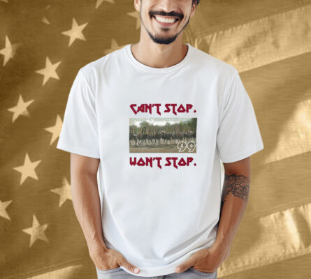 Can’t Stop Won’t Stop 99 Sjp Ostrich Shirt