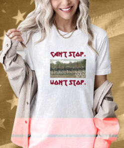 Can’t Stop Won’t Stop 99 Sjp Ostrich Shirt