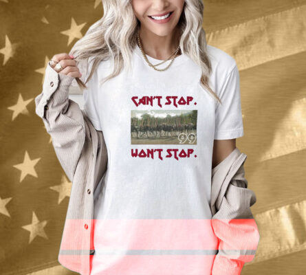 Can’t Stop Won’t Stop 99 Sjp Ostrich Shirt