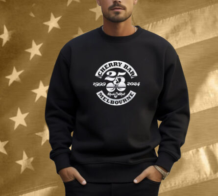 Cherry Bar Melbourne 1999 2024 Rock And Roll 25th Anniversary Shirt