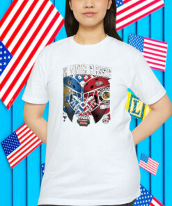 Chicago Blackhawks vs. St. Louis Blues 2025 NHL Winter Classic Matchup Shirt