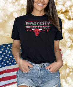 Chicago Bulls windy city basketball Shirt