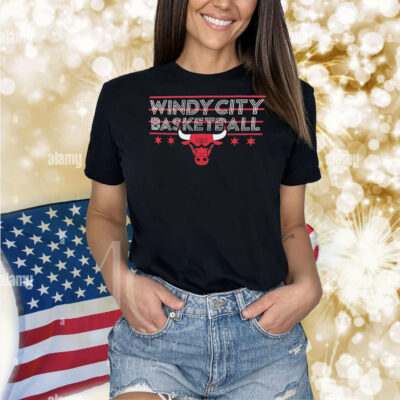 Chicago Bulls windy city basketball Shirt