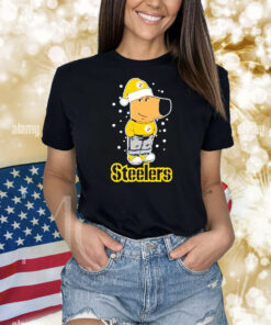 Chill Guy wear Pittsburgh Steelers Christmas Shirt