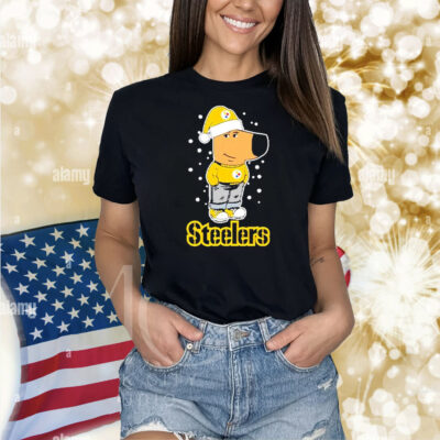 Chill Guy wear Pittsburgh Steelers Christmas Shirt