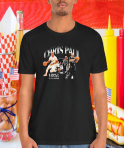 Chris Paul San Antonio Spurs 2nd NBA All-Time Assists Leader Shirt