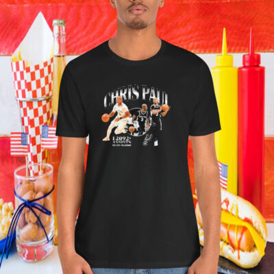 Chris Paul San Antonio Spurs 2nd NBA All-Time Assists Leader Shirt