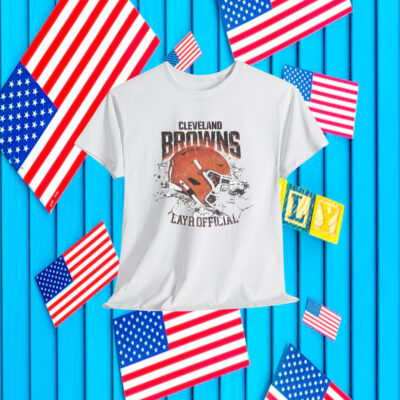 Cleveland Browns Layr Helmet Shirt