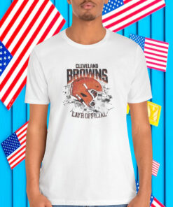 Cleveland Browns Layr Helmet Shirt