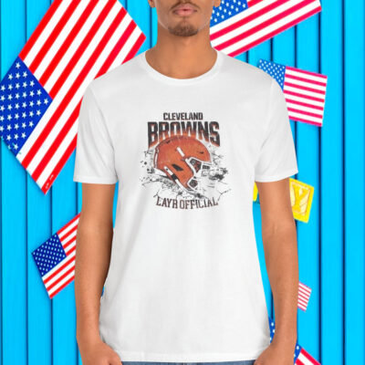 Cleveland Browns Layr Helmet Shirt
