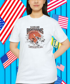 Cleveland Browns Layr Helmet Shirt