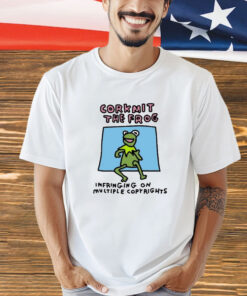 Corkmit The Frog Infringing On Multiple Copyrights Shirt