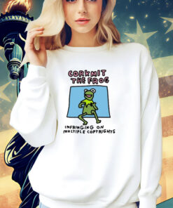 Corkmit The Frog Infringing On Multiple Copyrights Shirt