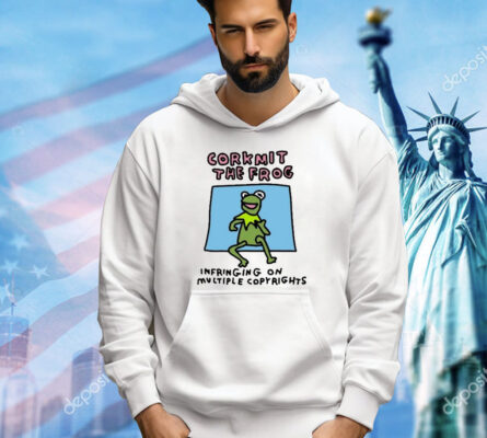 Corkmit The Frog Infringing On Multiple Copyrights Shirt
