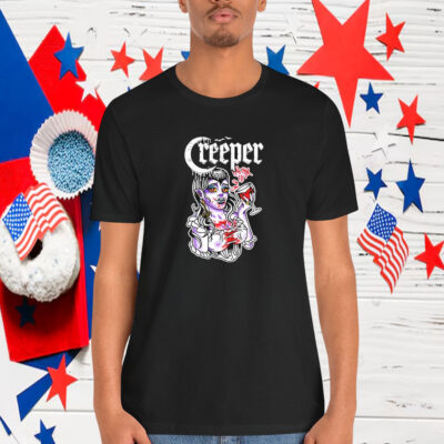 Creeper Friday 13th Girl Candle Shirt