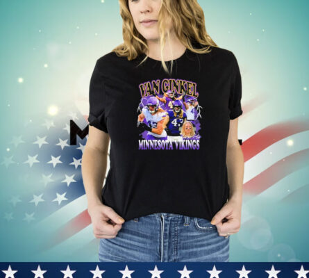 DC Brian Flores Andrew Van Ginkel Minnesota Vikings T-Shirt