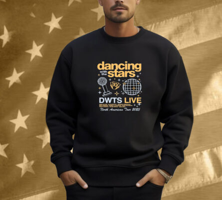Dancing With The Stars Live 2025 Event North American Tour Shirt