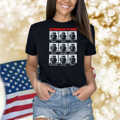 Darth Vader expressions of Vader Shirt