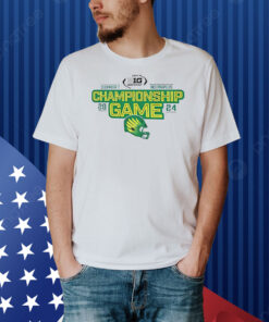 December 7 Indianapolis Oregon Ducks 2024 Big Ten Football Championship Shirt