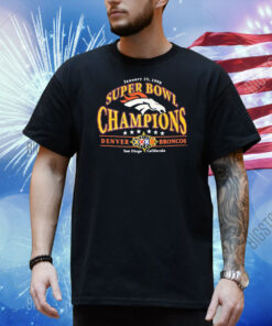 Denver Broncos Super Bowl Champions San Diego California 1998 vintage Shirt
