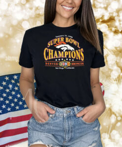 Denver Broncos Super Bowl Champions San Diego California 1998 vintage Shirt