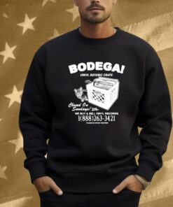 Dj Mykael V Bodega 2! Vinyl Record Crate Closed On Sundays God Always We Buy And Sell Please No Whack Shirt