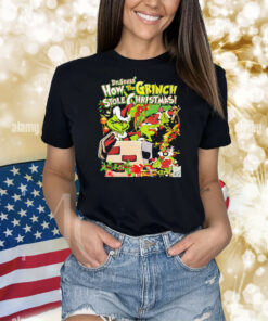 Dr Seuss How The Grinch Stole Christmas movie poster Shirt