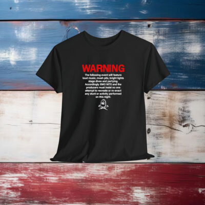 Emo Nite Warning Holiday Sadass Shirt