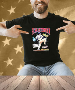 Fernando Valenzuela Los Angeles Dodgers Fernandomania Hits A Fever Pitch Unreal Rookie Sensation 1981 Shirt