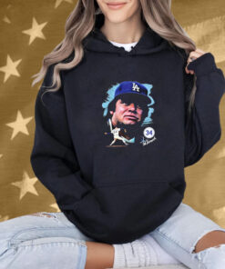 Fernando Valenzuela Los Angeles Dodgers Portrait Shirt
