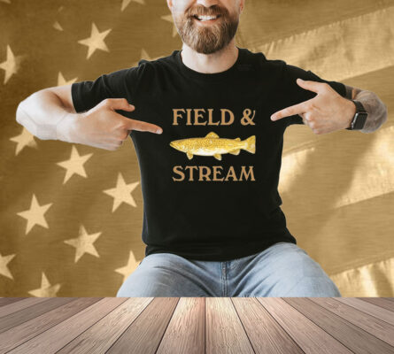 Field And Stream Trout Fish Shirt
