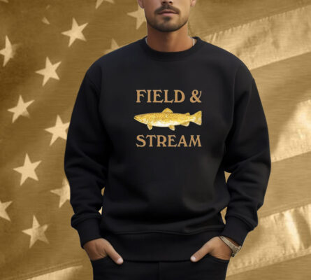Field And Stream Trout Fish Shirt